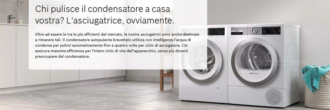 Bosch asciugatrice