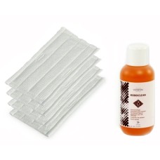 05214 Lavapavimenti Set Parquet con 4 panni e Koboclean