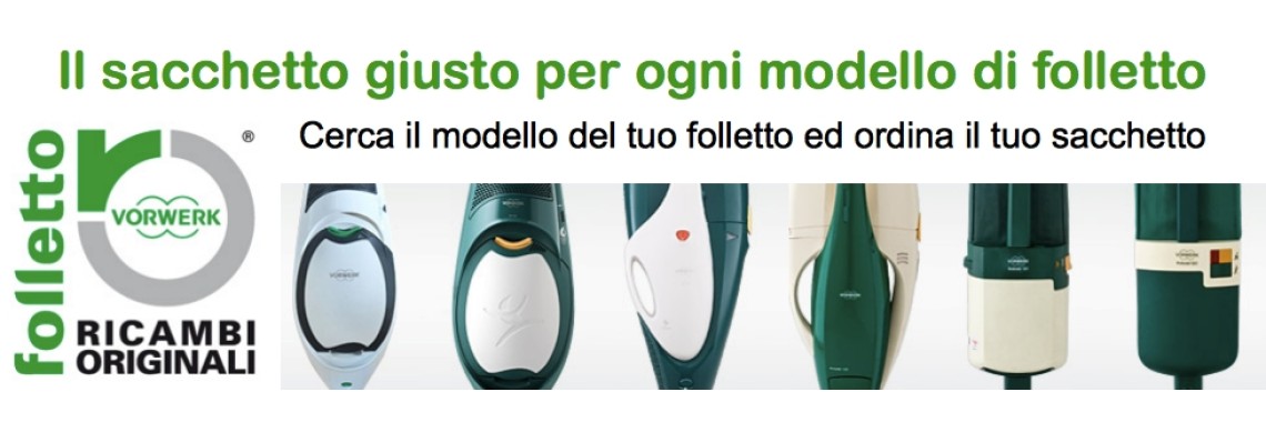Folletto sacchetti